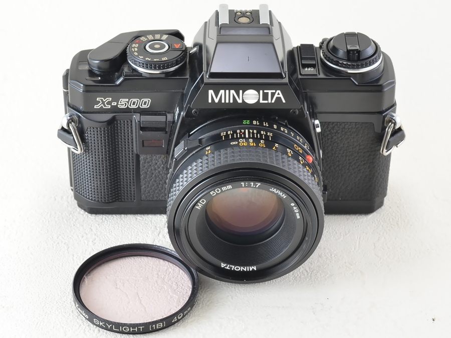 MINOLTA (ミノルタ) X-500 /MD 50mm F1.7｜商品詳細｜フィルムカメラと 