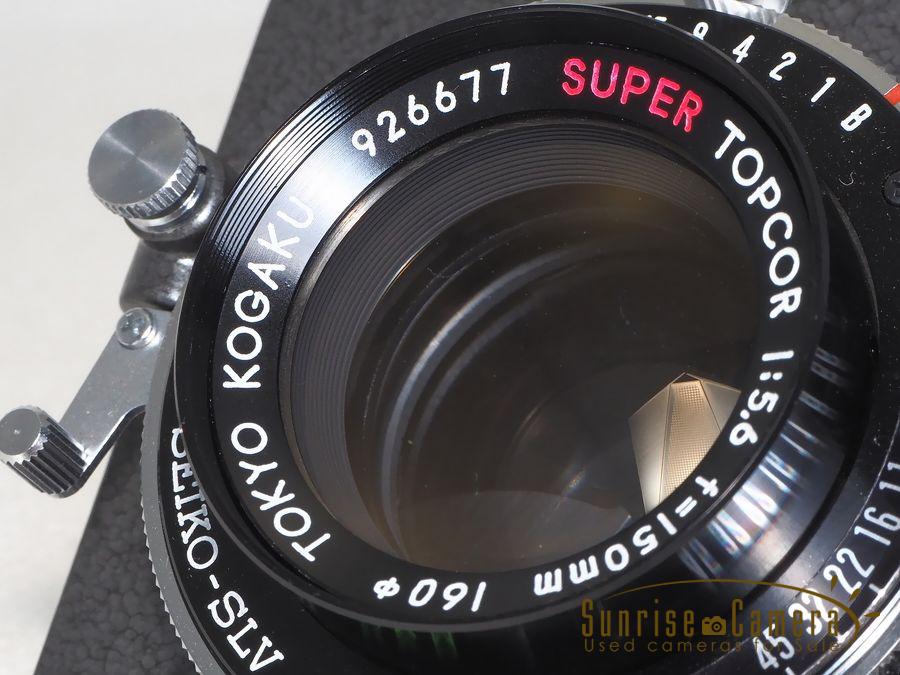 TOPCON (トプコン) Super Topcor 150mm F5.6 Seiko shutter & Horseman lensboard