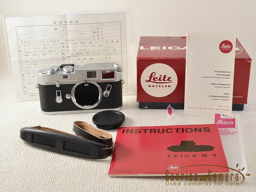 Leica ライカ M4 Body デッドストック 商品詳細 フィルムカメラと中古レンズの通販 サンライズカメラ