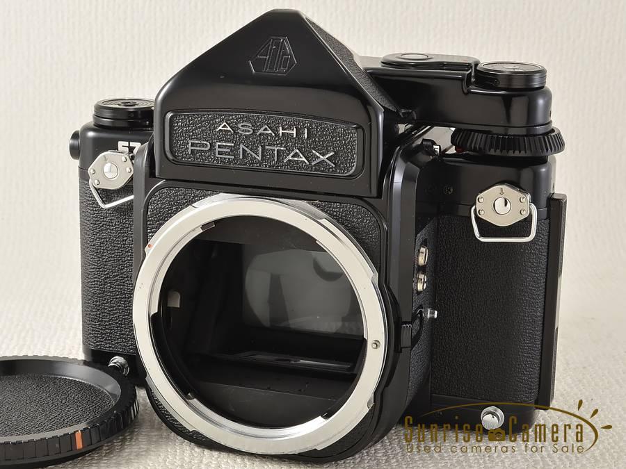 今季ブランド ★ペンタックス　67　バケペン　200mm F4付　ミラーアップ有★ フィルムカメラ