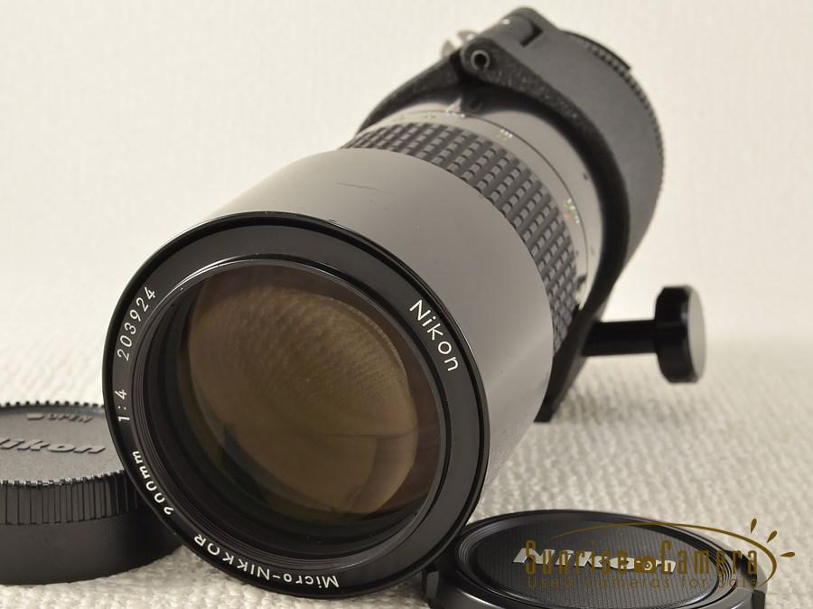 Nikon (ニコン) Ai-s Micro-NIKKOR 200mm F4｜商品詳細｜フィルムカメラと中古レンズの通販 サンライズカメラ