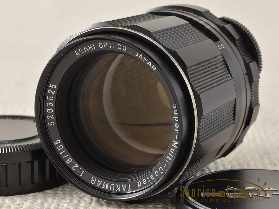 ペンタックス SMCタクマー 105mm F2.8 M42 フード付 l2194