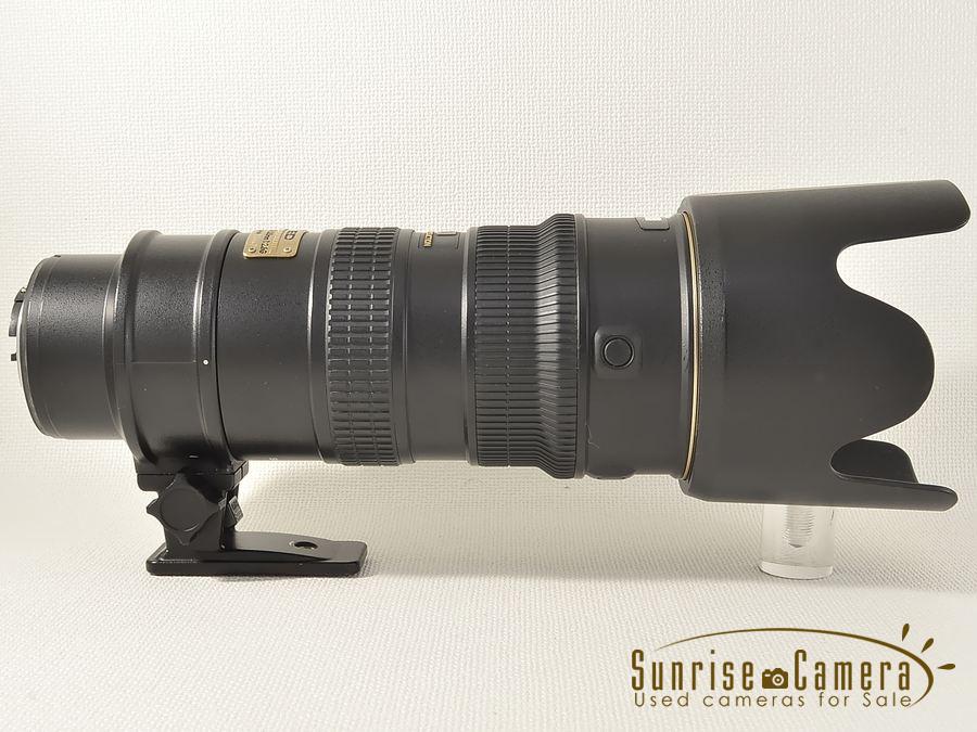 Nikon ニコン Af S Nikkor 70 0mm F2 8 Ed Vr G 商品詳細 フィルムカメラと中古レンズの通販 サンライズカメラ