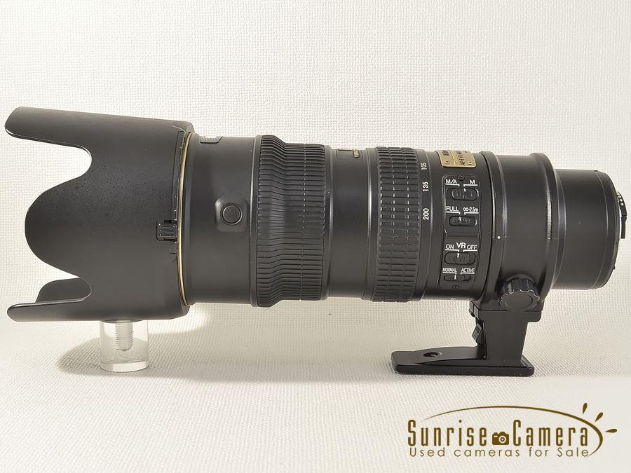 Nikon ニコン Af S Nikkor 70 0mm F2 8 Ed Vr G 商品詳細 フィルムカメラと中古レンズの通販 サンライズカメラ