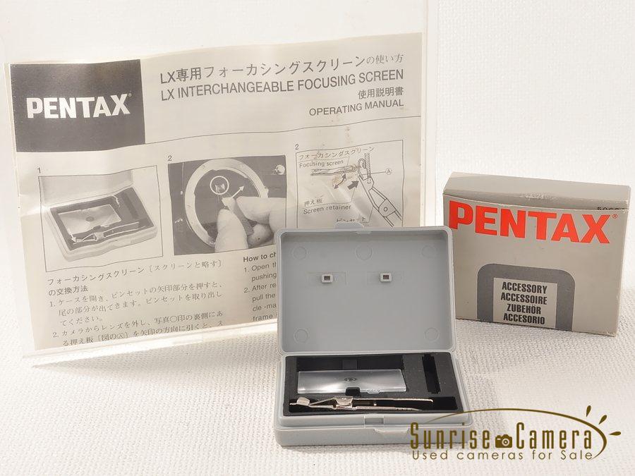 大注目商品 PENTAX ペンタックス フォーカシングスクリーン 30850 SE 