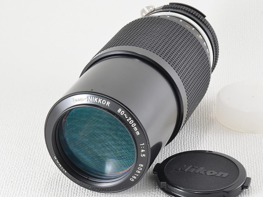 Nikon ニコン Ai Zoom Nikkor 80 0mm F4 5 商品詳細 フィルムカメラと中古レンズの通販 サンライズカメラ