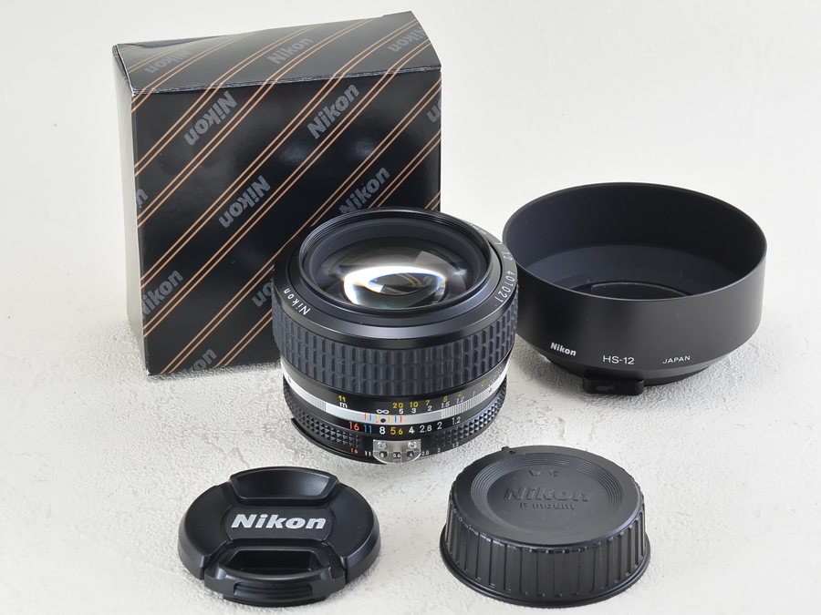 Nikon (ニコン) Ai-s Nikkor 50mm F1.2 HS-12レンズフード付｜商品詳細 