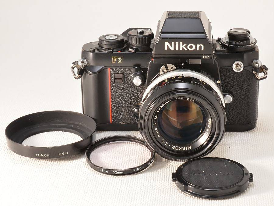 在庫あり 憧れのフィルムカメラ❤️ニコン F3 大口径35mm レンズ付き