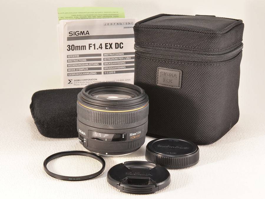 Sigma シグマ 30mm F1 4 Ex Dc Hsm Olympus フォーサーズマウント 商品詳細 フィルムカメラと中古レンズの通販 サンライズカメラ