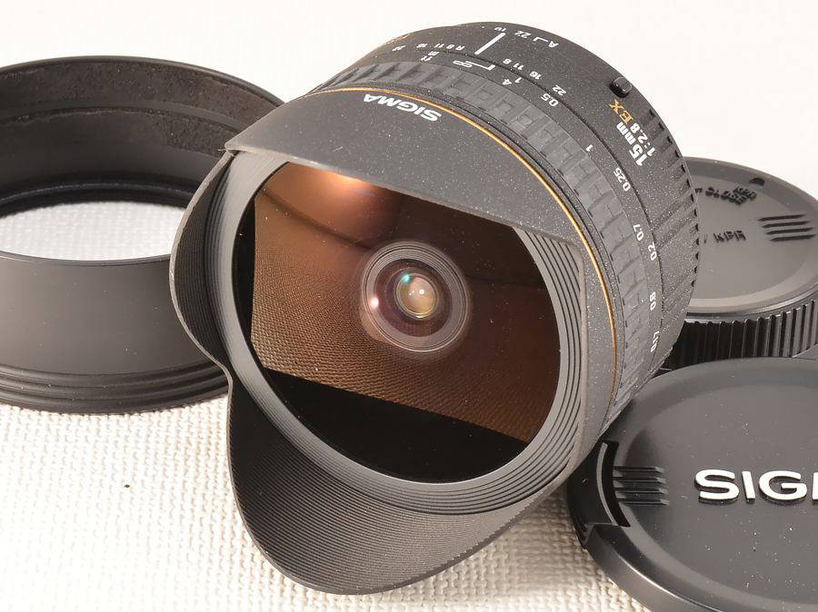 Sigma シグマ Af 15mm F2 8 Ex Fisheye Pentax Kマウント用 商品詳細 フィルムカメラと中古レンズの通販 サンライズカメラ