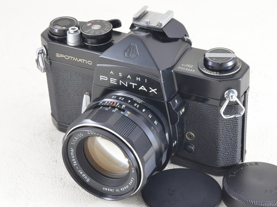 ペンタックスSPF × 55mm f1.8 フィルムカメラ