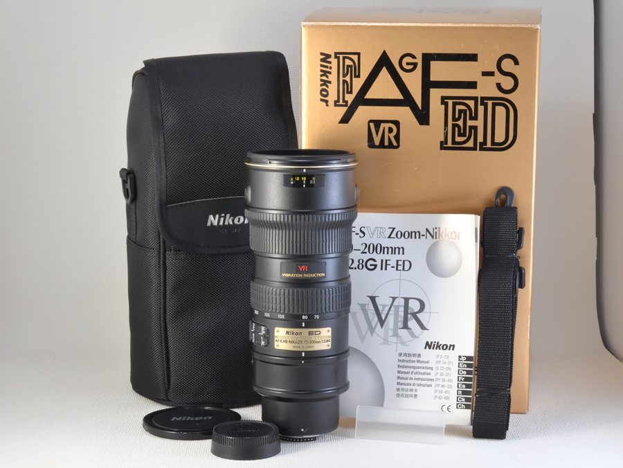 Nikon ニコン Af S Nikkor 70 0mm F2 8 Vr G Ed 商品詳細 フィルムカメラと中古レンズの通販 サンライズカメラ