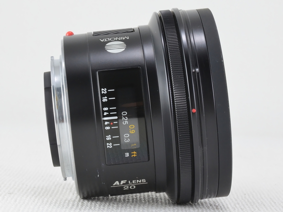 MINOLTA (ミノルタ) AF 20mm F2.8｜商品詳細｜フィルムカメラと中古 