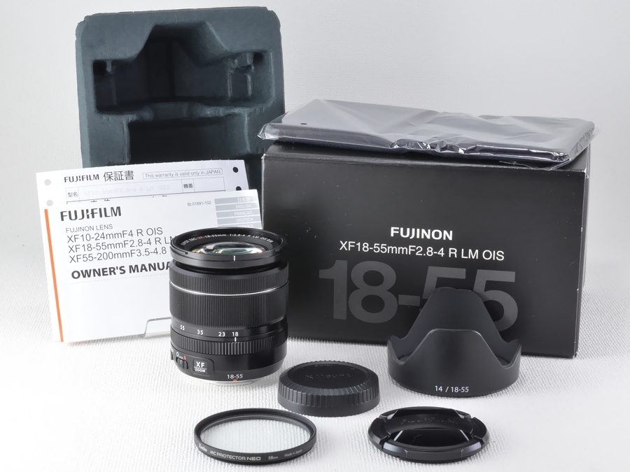 Fujifilm フジフィルム Xf 18 55mm F2 8 4 Lm Ois 商品詳細 フィルムカメラと中古レンズの通販 サンライズカメラ
