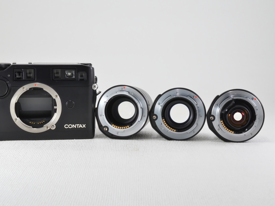 CONTAX (コンタックス) G2 Black 45mm, 28mm, 90mm レンズセット｜商品 