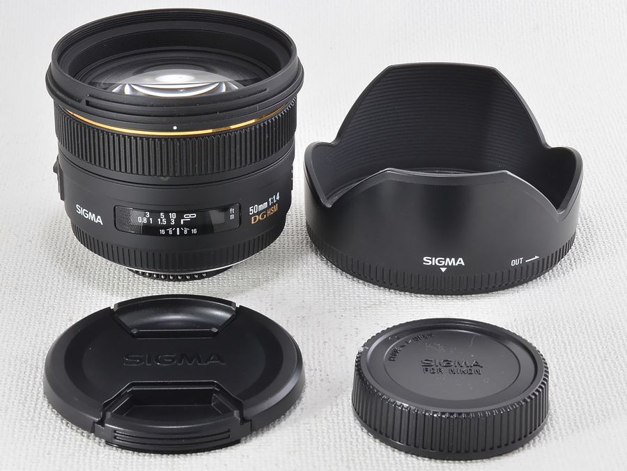 Sigma シグマ 50mm F1 4 Ex Dg Hsm ニコン用 商品詳細 フィルムカメラと中古レンズの通販 サンライズカメラ